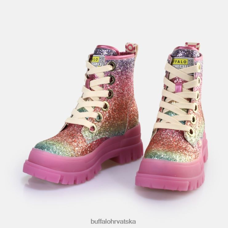 fuksija Buffalo aspha lace up hi gležnjača vegan |čizme TDD6T373